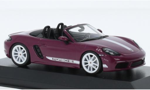 Porsche 718 Boxster Modellino Auto Metallo Bburago Collezione