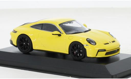 Modellino Auto 1:18 Maisto Porsche 911 992 Gt3 Coupè '22 Giallo